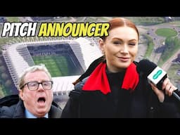 I TRAVELLED TO WALES TO BE A STADIUM ANNOUNCER!! 😅⚽️ [AD]