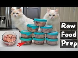 How I Make Homemade Raw Cat Food (6 Easy Steps) | The Cat Butler