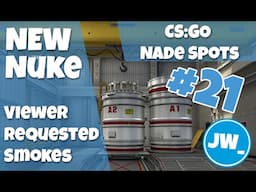 NEW NUKE - VIEWER REQUESTED SMOKES - CS:GO Nade Spots, Jamiew_