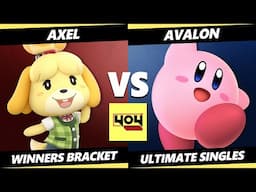 4o4 Weekly 25 - Axel~ (Isabelle) Vs. Avalon (Kirby) Smash Ultimate - SSBU