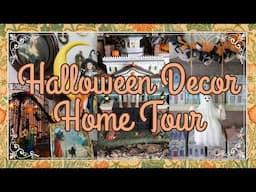 HALLOWEEN HOME TOUR 2024 | Victorian Vintage Style Fall Decorating Ideas 🎃