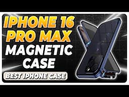 iPhone 16 Pro Magnetic Case [2024] | iPhone 16, 16 Pro Max Metal Magnetic Case Transparent!