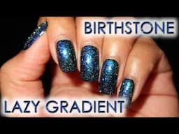 Birthstone Lazy Gradient | DIY Nail Art Tutorial | MSLP