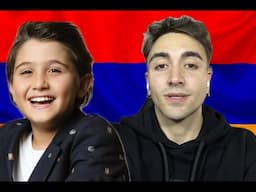 ITALO-ARMENIAN GUY REACTS TO LEO with " COSMIC FRIEND " | Junior Eurovision 2024, Armenia