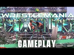 WWE 2K24 - WrestleMania XL - CM Punk vs Roman Reigns - TLC Match - PS5 Gameplay