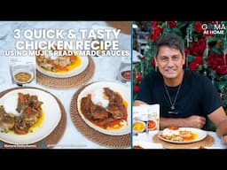 Goma At Home: 3 Quick & Tasty Chicken Recipes Using Muji's Ready Made Sauces