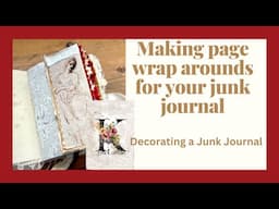 Magnetic Wraps for Junk Journals. Decorating a Junk Journal. Repurposing magnets.