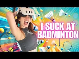 I Put Down Beat Saber to try VR Badminton... You Won't BELIEVE What Happened!