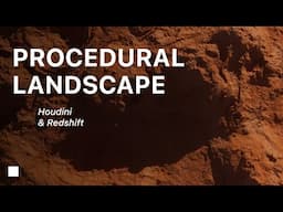 Super Easy Landscape in Houdini | Houdini & Redshift Beginner Tutorial