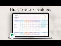 Habit Tracker Spreadsheet - Haye Ameri