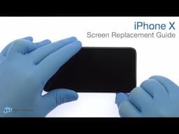 iPhone X Screen Replacement Guide - RepairsUniverse