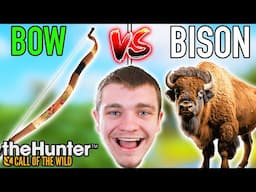 Bow and Arrow VS American Bison!