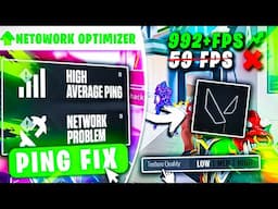 🎯 How To Reduce Valorant Ping Fast! 🕹️ | Methods to Fix High Ping!📈 (2024 Updated)