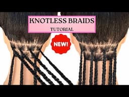 🔥 HOW TO DO KNOTLESS BRAIDS | BEGINNER FRIENDLY | VERY DETAILED /  Protective Style / Tupo1