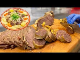 BESHPARMAQ Delicious | Kazakh cooks HORSE meat | Traditional Kazakh Foods