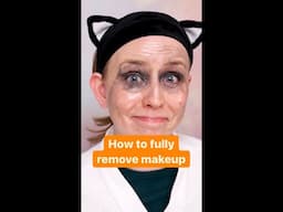 How to Remove Makeup with a Double Cleanse for Full Foundation, Eyeshadow, and mascara