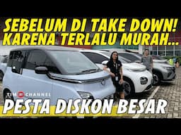 PESTA DISKON WULING, DISKON 3 DIGIT DIKASIH! DP 3 JUTA AIR EV CASHNYA CUMA 100 JUTAAN WULING CIPUTAT