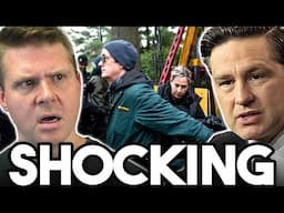 Pierre Poilievre's Home BLOCKADED by RADICAL Protestors + Trudeau BRIBES Canada with Weak Tax Cut