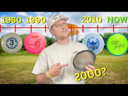 Playing Disc Golf With Discs From EVERY DECADE! (1980's-2020's)