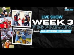 LIVE: Week 3 FCS Football Preview | The Bluebloods