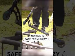 No Rail Is Safe 🛴 Juzzy Carter #shorts #shortvideo #tricks #amazing #viral #viralvideo #scooter