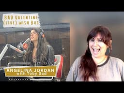 Angelina Jordan & Toby Gad - Bad Valentine (wish bus live) - Vocal Coach Reaction & Analysis