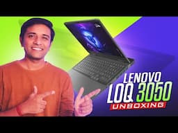 Unboxing Lenovo LOQ 3050: Best Gaming Laptop with AI-Powered Performance!