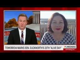 Duckworth Discusses 20th Anniversary of Her Alive Day on MSNBC's Morning Joe