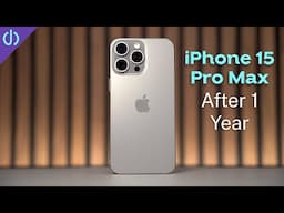 1 Year Review of iPhone 15 Pro Max!