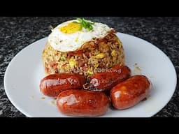 UBOS ANG KANING LAMIG NYO PAG GANITO BA NAMAN KASARAP ANG PAGKALUTO MO SA LONGGANISA EGG FRIED RICE!