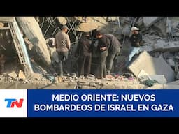 GUERRA EN MEDIO ORIENTE: Bombardeos israelíes en Gaza tras el pedido de detención de Netanyahu