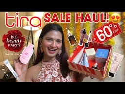 *HUGE* TIRA SALE HAUL! UPTO 60% OFF! Skincare & Makeup Must-Haves for Festivals & Weddings😍