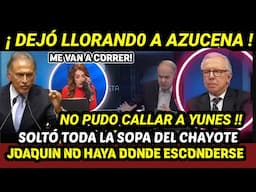 AZUCENA SE ZURRÓ EN VIVO!  ENTREVISTADO SE SALIÓ DEL GUIÓN!! REVELÓ NOMBRES DE CHAYOTEROS