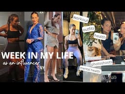 Productive week in my life | influencer "collabs", workout, mental health, private life