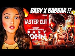 BABY JOHN - Taster Cut Reaction 🤯🔥  | Atlee | Varun Dhawan | Keerthy Suresh | Jack Shroff