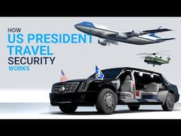 How a US President Travels With High Security #trump