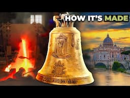 🔔 How are VATICAN Bells made? Inside Italy’s 700-Year-Old Fonderia