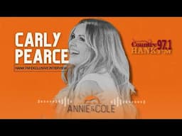 Exclusive Carly Pearce interview with Annie & Cole on Hank Fm!