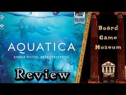 Aquatica Board Game Review (Arcane Wonders 2019)