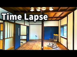 [DIY]Time lapse DIY Renovation Start to Finish | $100 abandoned house in Japan