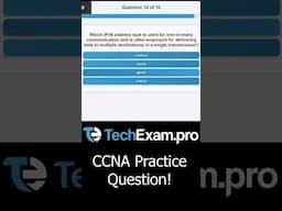 Cisco CCNA 201-301 Exam Practice Question - CCNA Quiz #4