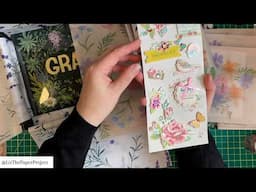 FAB STATIONERY - GRABIE SCRAPBOOK ART SUPPLIES | FAIRY THEME - ZINE SHARE #papercrafts #unboxing