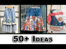 50+ Mind-Blowing Ways to Upcycle Old Jeans to Make a New Wardrobe