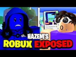 OLIX EXPOSED HAZEM'S ROBUX REACTION | Pls Donate