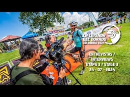 La Leyenda MTB 2024 | Entrevistas Etapa 3 - "En Colombia se conoce la Colombia de verdad"