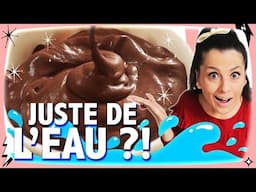 RECETTE DE MOUSSE AU CHOCOLAT À L'EAU ??!! JE TESTE ! Retro Impro Show #8