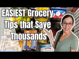 What I REALLY spend in a month on groceries in 2024 | The BEST ways to save that no one talks about