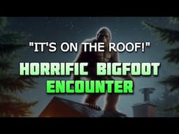 HORRIFYING BIGFOOT ENCOUNTER IN THE CITY!! IT'S ON THE ROOF!