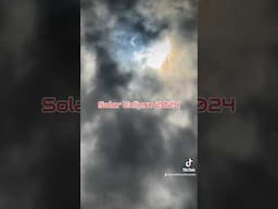 Solar Eclipse 2024 from South Florida with Music #shorts #shortvideo ##solareclipse