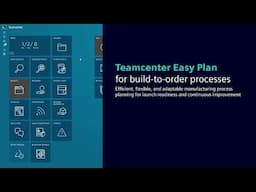 Teamcenter Easy Plan for BTO